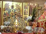 Пасхальная служба в храме Коневской иконы Божией Матери