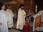Первая Литургия в Сретенском храме в п. Краснормейское