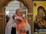 Крещение младенца Николая в Торфяном