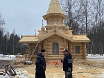 Строительство храма в посёлке Ромашки