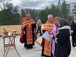 Чин на основание нового храма в честь благоверного великого князя Александра Невского в посёлке Починок