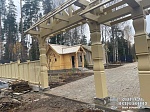 Близ посёлка Ромашки продолжается строительство нового храмового комплекса