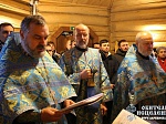 Молебен в посёлке Петровское