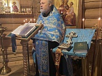 Молебен в посёлке Петровское