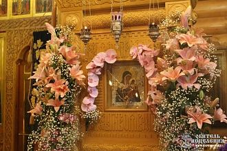 Престольный праздник храма Коневской иконы Божией Матери